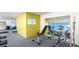 Spacious fitness center featuring weightlifting equipment and mirrored walls at 1155 N Ash St # 908, Denver, CO 80220