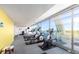 Well-equipped gym featuring floor-to-ceiling windows and various exercise machines at 1155 N Ash St # 908, Denver, CO 80220