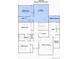 Detailed floor plan of the optional second floor showcasing the layout of the bedrooms at 10720 Snowdon St, Parker, CO 80134
