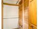 Unfinished closet space, ready for customization at 10893 Milliken Ave, Conifer, CO 80433