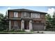 Beautiful two-story home boasts manicured landscaping, charming stone accents, and a spacious two car garage at 7376 S Yank Ct, Littleton, CO 80127