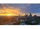 Breathtaking sunset view of the Denver skyline from a high vantage point at 800 N Pearl St # 1109, Denver, CO 80203