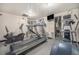 The gym features modern equipment, including a treadmill and elliptical at 800 N Pearl St # 1109, Denver, CO 80203