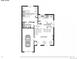Main floor plan showcasing bedroom, kitchen, living room, dining room, bathroom, and garage layout at 5602 S Yank Ct, Littleton, CO 80127