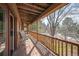 Relaxing balcony view with seating, perfect for enjoying the outdoors at 6275 Lakewood Rd, Parker, CO 80134