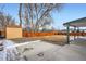 Good sized backyard space with a fenced perimeter at 6431 W 77Th Pl, Arvada, CO 80003