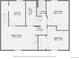 Detailed floor plan showcasing the layout of the home, including bedrooms, office, and Gathering room at 6431 W 77Th Pl, Arvada, CO 80003