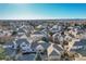 Panoramic aerial view of a quiet residential neighborhood with beautifully designed homes and well-maintained landscaping at 14032 E Chenango Dr, Aurora, CO 80015