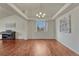 Bright dining room featuring hardwood floors and great natural light at 5350 S Quail Way, Littleton, CO 80127