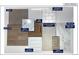 Selection of modern interior finishes including flooring, tile, and cabinet samples at 6299 Cristobal Pt, Parker, CO 80134
