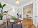 Bright and airy office featuring french doors, a modern lamp and stylish decor at 800 Boulder Peak Ave, Erie, CO 80516