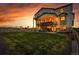 Spacious backyard with a covered patio, perfect for outdoor entertaining at 8700 Lost Lake Dr, Franktown, CO 80116