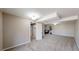 Spacious finished basement with recessed lights at 11813 Bellaire Cir, Thornton, CO 80233