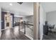 Upstairs hallway with access to bedrooms and laundry at 2633 Garganey Dr, Castle Rock, CO 80104