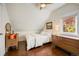 Serene bedroom with wood floors and ample light at 1152 Clayton St, Denver, CO 80206