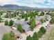 Community view showing houses and mountain backdrop at 16911 Buffalo Valley Path, Monument, CO 80132