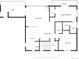 Layout of the home's second floor shows kitchen, living room, bedrooms, baths, and balcony at 12771 W 6Th Pl, Lakewood, CO 80401