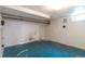 Unfinished basement space with painted walls and plumbing at 1335 Locust St, Denver, CO 80220