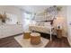 Cozy bedroom featuring a 'sweet dreams' wall decal and a comfortable daybed at 4204 Sandstone Dr, Mead, CO 80504