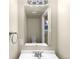 Clean bathroom with a vanity, toilet, and a mirror at 10547 Pompey Way, Northglenn, CO 80234