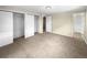 Bright bedroom with double closets and neutral walls at 10547 Pompey Way, Northglenn, CO 80234