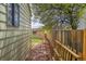 View of the backyard and shed showing the side access from the home at 10704 Moore St, Broomfield, CO 80021