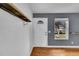 Inviting entrance featuring hardwood floors, an open floor plan, and neutral paint at 10704 Moore St, Broomfield, CO 80021