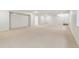Large open basement space featuring recessed lighting, neutral carpeting, and clean trim at 4331 Soapberry Pl, Castle Rock, CO 80108