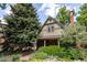 Beautiful home with well-maintained landscaping, mature trees, and a cozy front porch at 4224 N Clay St, Denver, CO 80211