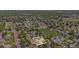Aerial view of a home in a residential area, with a playground and green spaces nearby at 16149 E Rice Pl # A, Aurora, CO 80015