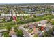 Aerial view showcases proximity to a greenbelt and bike path near the house at 12433 Bellaire Dr, Thornton, CO 80241