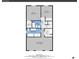Upstairs floor plan featuring bedrooms, bathrooms, and walk-in closets for a clear layout at 12433 Bellaire Dr, Thornton, CO 80241