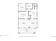 First floor plan featuring a sunroom, living room, primary bedroom, office, kitchen, and bathroom at 1230 S Emerson St Dr, Denver, CO 80210