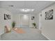 Spacious basement area perfect for a home gym or recreation, featuring ample lighting at 1229 James Cir # 1, Lafayette, CO 80026