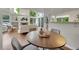 Open-concept dining area with stylish furniture, hardwood floors, and modern decor at 1229 James Cir # 1, Lafayette, CO 80026