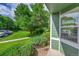 View of the green lawn, trees and landscaping of the property at 1229 James Cir # 1, Lafayette, CO 80026