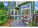 Inviting outdoor patio space with sliding glass doors to let the outside in for relaxing and entertaining at 1229 James Cir # 1, Lafayette, CO 80026