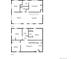 Detailed floor plan illustrating the layout of the home's first and second floors with labeled rooms at 6511 S Cedar St, Littleton, CO 80120