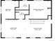 Detailed floorplan showcasing the layout of this home, including the bedrooms, bathrooms, living room, and kitchen at 6511 S Cedar St, Littleton, CO 80120
