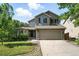 Charming two-story home featuring a well-manicured lawn, a two-car garage and stone accents at 22501 E Belleview Pl, Aurora, CO 80015