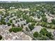 Overhead shot showcases a community surrounded by lush greenery, offering a serene and inviting environment at 7630 S Monaco Way, Centennial, CO 80112