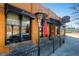 Lala's restaurant with outdoor patio seating and heat lamps at 625 N Pennsylvania St # 108, Denver, CO 80203