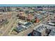 Panoramic Denver aerial view showcases city buildings, brick apartments, and vibrant street scenes at 2500 Walnut St # 102, Denver, CO 80205