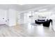 Spacious basement featuring a comfortable sitting area and bright windows at 8030 Ogden St, Denver, CO 80229
