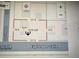 A lot map showing dimensions of a property's boundary at 8030 Ogden St, Denver, CO 80229