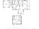 Home floor plan showing the layout of rooms, including the kitchen, living room, bedrooms, bathrooms, and additional features at 4501 Zenobia St, Denver, CO 80212