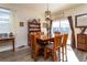 Cozy dining room with hardwood floors and natural light at 2149 Indian Balsam Dr, Monument, CO 80132