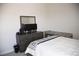 Well decorated bedroom with stylish furnishings, dresser, and accents at 3910 Mighty Oaks St, Castle Rock, CO 80104