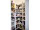 Well-organized pantry with ample shelving maximizes storage space for groceries and household essentials at 3910 Mighty Oaks St, Castle Rock, CO 80104