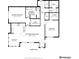 Detailed floor plan showcases the layout of the entire home, highlighting the dimensions of each room at 9637 E 5Th Ave # 101, Denver, CO 80230
